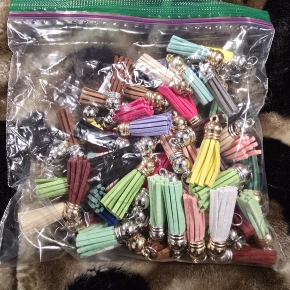 Colorful Tassel Keychain Set - Picture 1 of 1